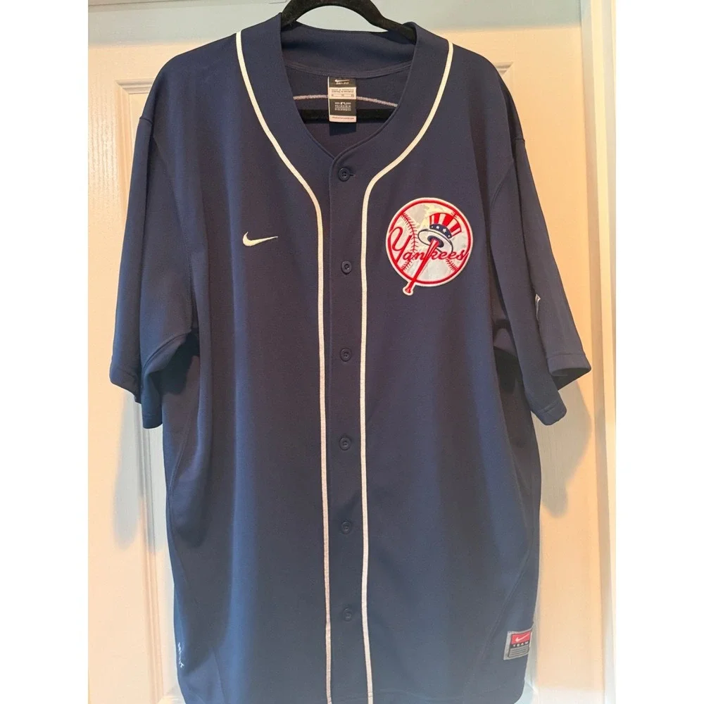 New York Yankees Derek Jeter Nike team jersey, men's  excellent condition